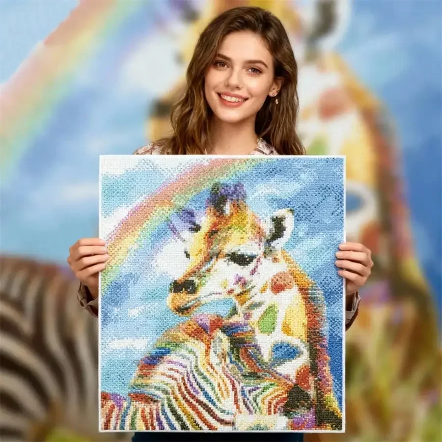 Art Craft Zebra - キリン ゼブラ 動物 DIY アートクラフト 大人向け