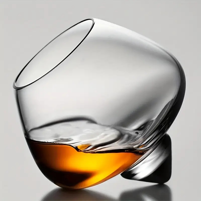 Art Craft Glasses - 250 ミリリットルウイスキーグラスベリービール回転ガラス赤ワインスピニングウイスキーローリング酒ブランデーシェーキングカップホームロックバーの装飾