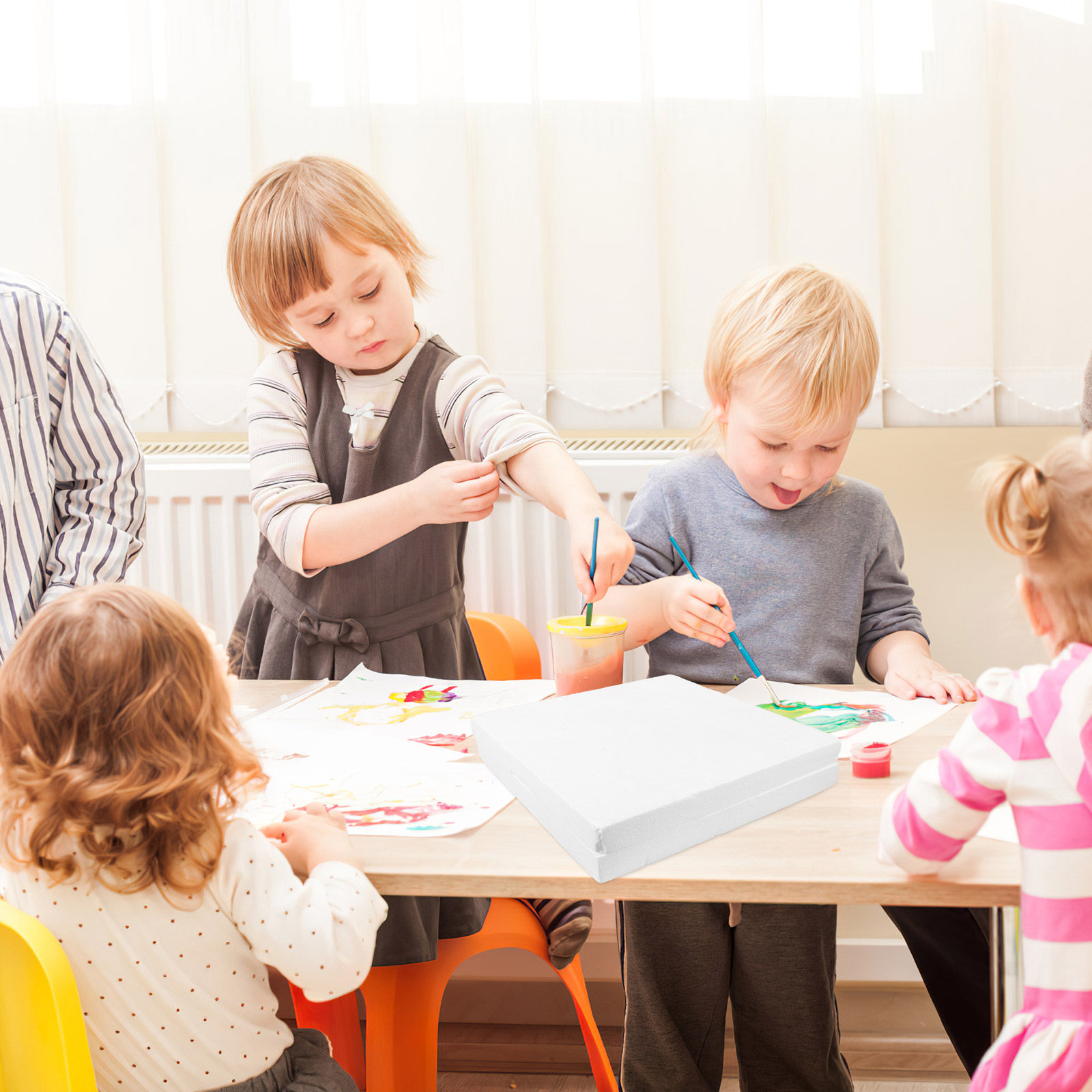2 個のフォームボード素材高密度 DIY ボード幼稚園クラフ - Art Craft For Kindergarten のレビューと価格