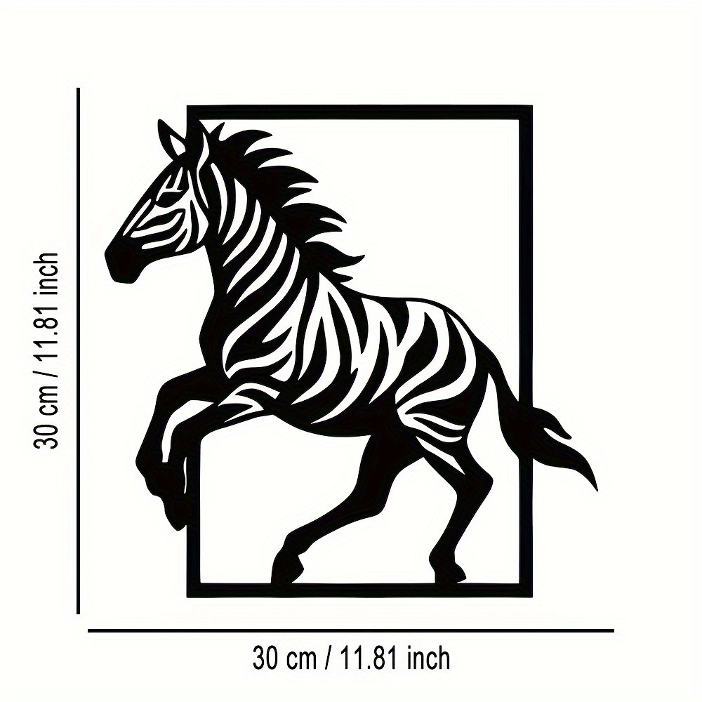 CIFBUY メタルウォールアート エレガントな3Dランニン - Art Craft Zebra のレビューと価格