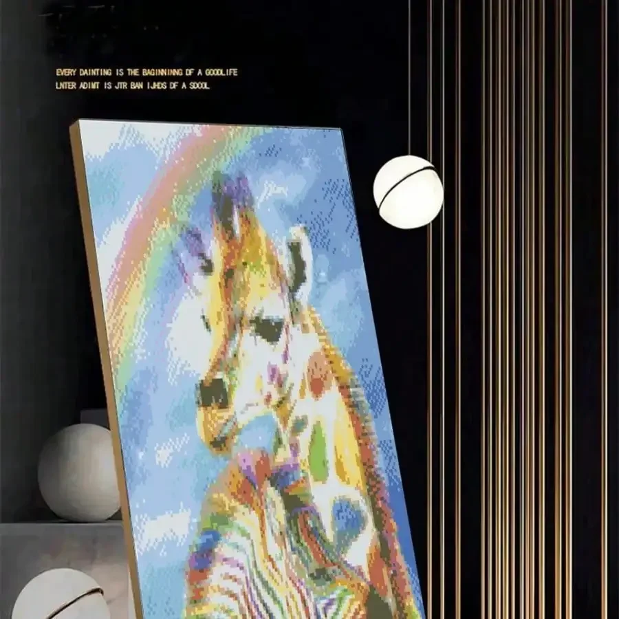 キリン ゼブラ 動物 DIY アートクラフト 大人向け スタ - Art Craft Zebra のレビューと価格