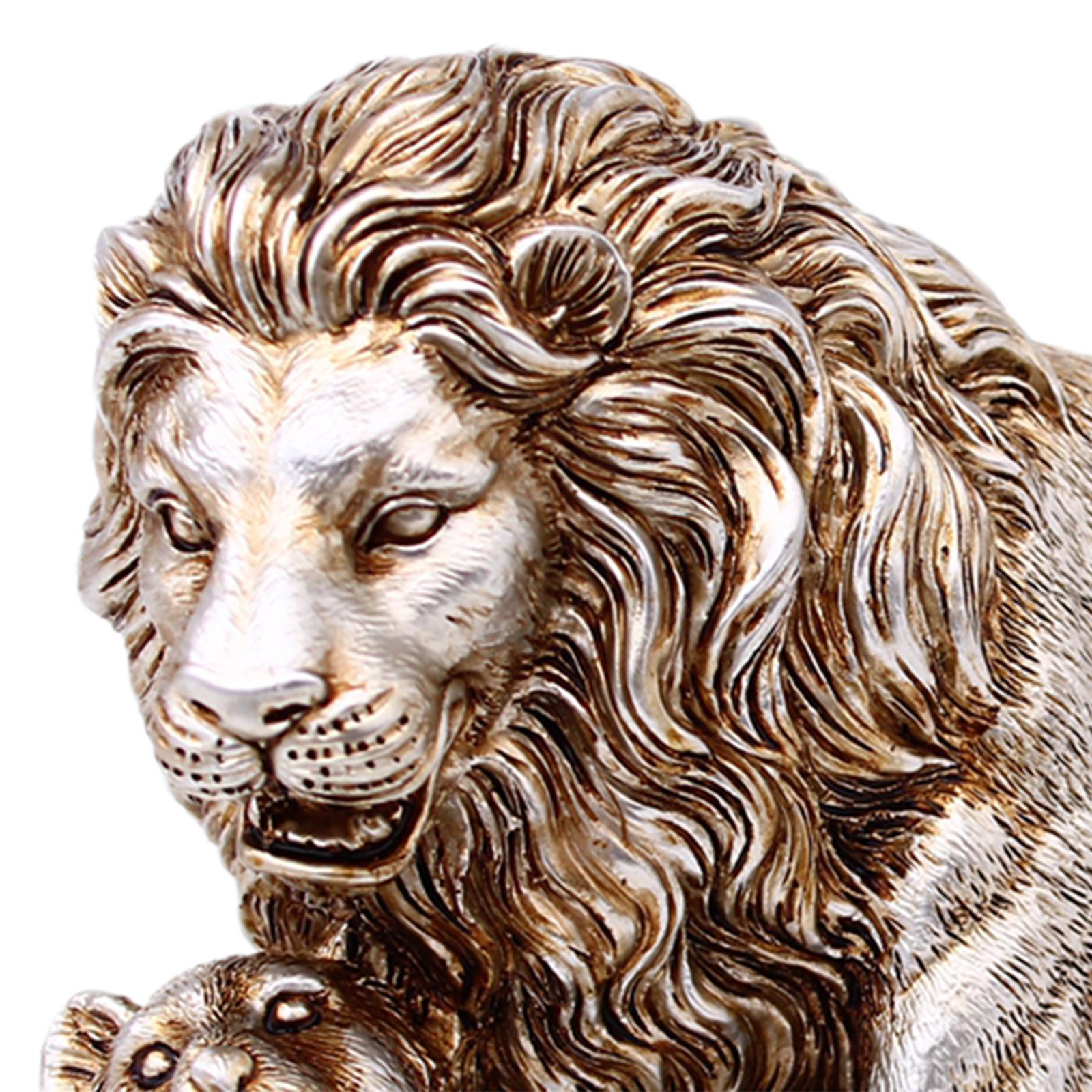 ライオン像 ホームデコレーション アートデコ クラフト デス - Art Craft Lion のレビューと価格