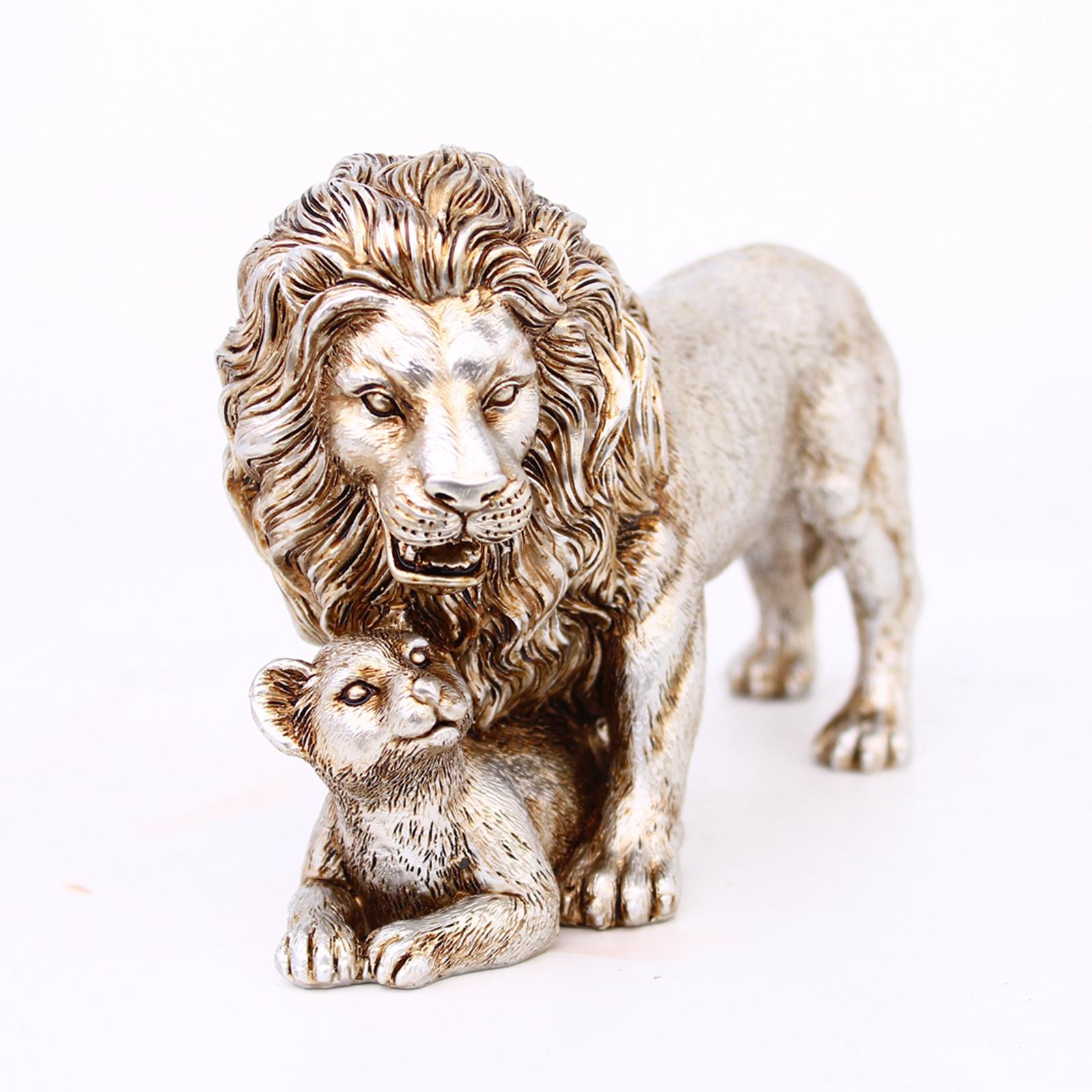 ライオン像 ホームデコレーション アートデコ クラフト デス - Art Craft Lion のレビューと価格