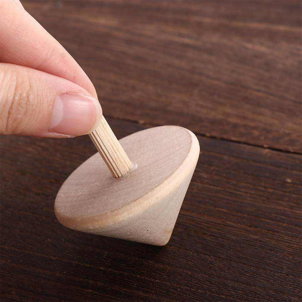 幼稚園向けこま　アートクラフトDIYジャイロスコープ　木製回 - Art Craft For Kindergarten のレビューと価格