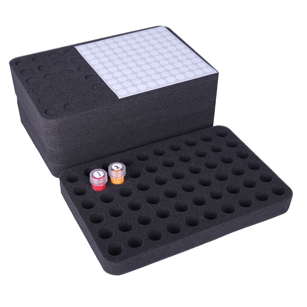 80/60スロットフォームホールダイヤモンドペインティングク - Art Craft Organizer のレビューと価格