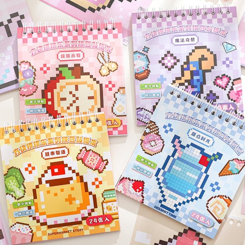 CORA 子供用再利用ステッカーパズルセットクリエイティブプ - Art Craft Description のレビューと価格