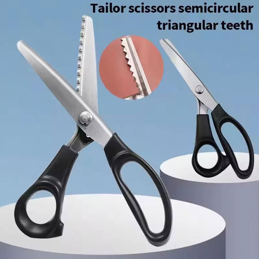 裁縫用ハサミ ジグザグ裁縫用ハサミ デコレーションエッジ、ピ - Art And Craft Zig Zag Scissors のレビューと価格