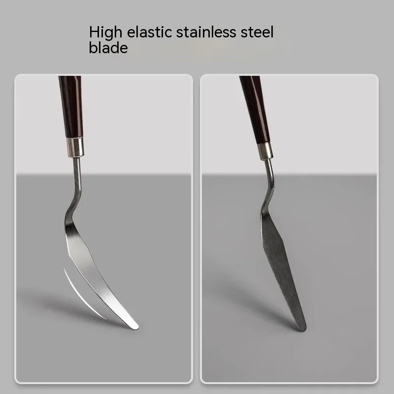 油絵パレット,水彩ガッシュ,ペイント,クラフト,柔軟なブレー - Painting Knife Palette のレビューと価格