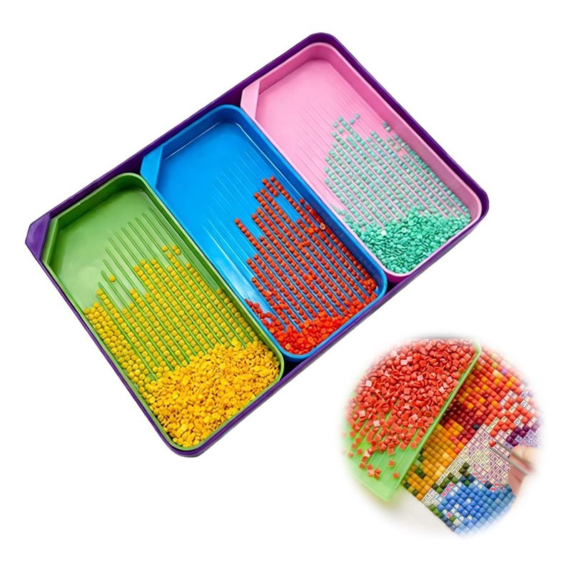 [NEWA08R] ラインストーンビーズ、アートトレイ、ライ - Art Craft Organizer のレビューと価格