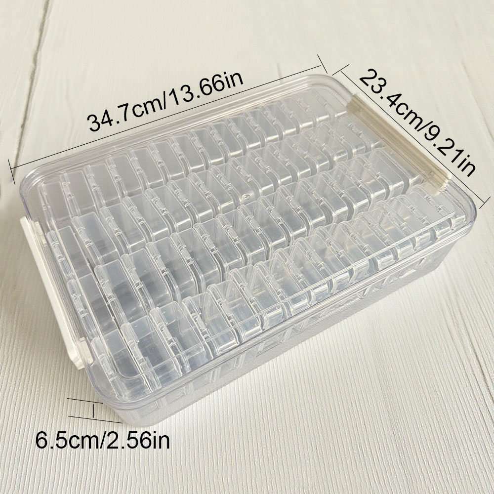 60スロットダイヤモンドペインティング収納ボックス、ポータブ - Art Craft Organizer のレビューと価格