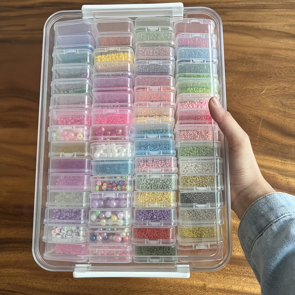 60スロットダイヤモンドペインティング収納ボックス、ポータブ - Art Craft Organizer のレビューと価格