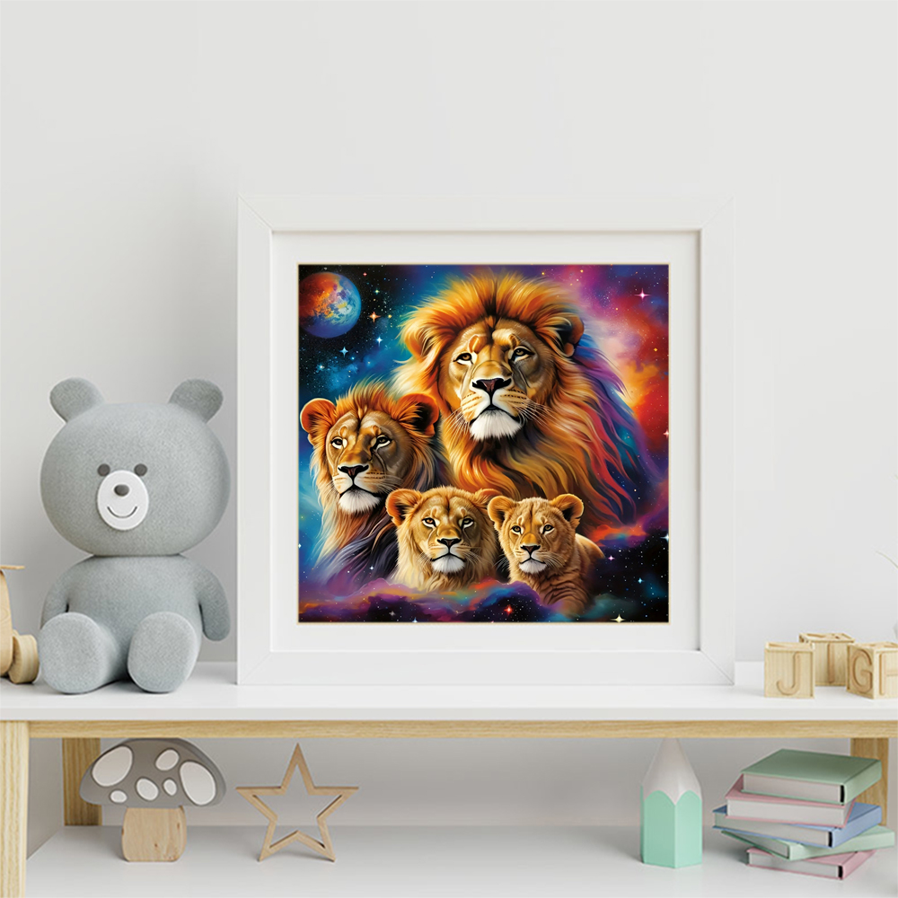 Momoart ダイヤモンドペインティング ライオンズ 動物 - Art Craft Lion のレビューと価格