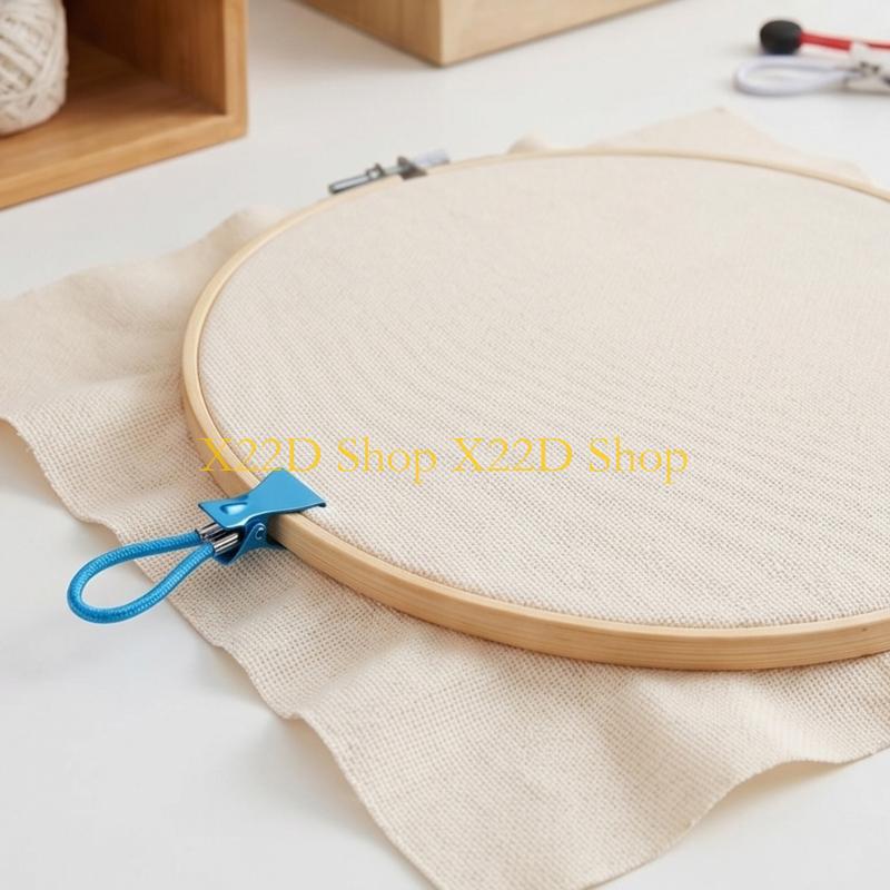 X22D 24個の鉄クリップとナイロンロープのパック、各種金 - Art Craft Description のレビューと価格