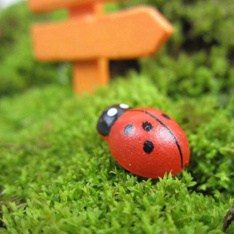 100個入り 粘着式ミニ冷蔵庫用飾り ミニてんとう虫 木製工 - Art Craft Magnet のレビューと価格