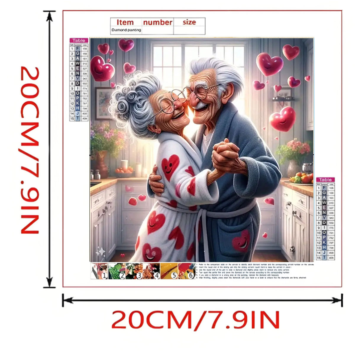 ロマンチックダンスダイヤモンドペインティングセット、DIY大 - Art Craft Website のレビューと価格