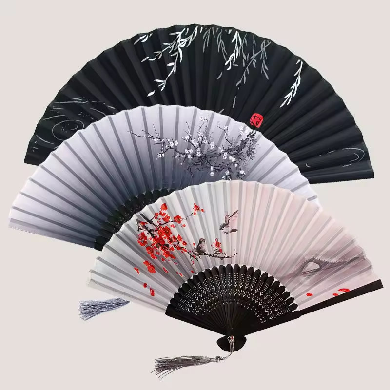 折りたたみ扇子結婚式伝統的な中国日本韓国アートクラフトギフト - Art Craft Website のレビューと価格