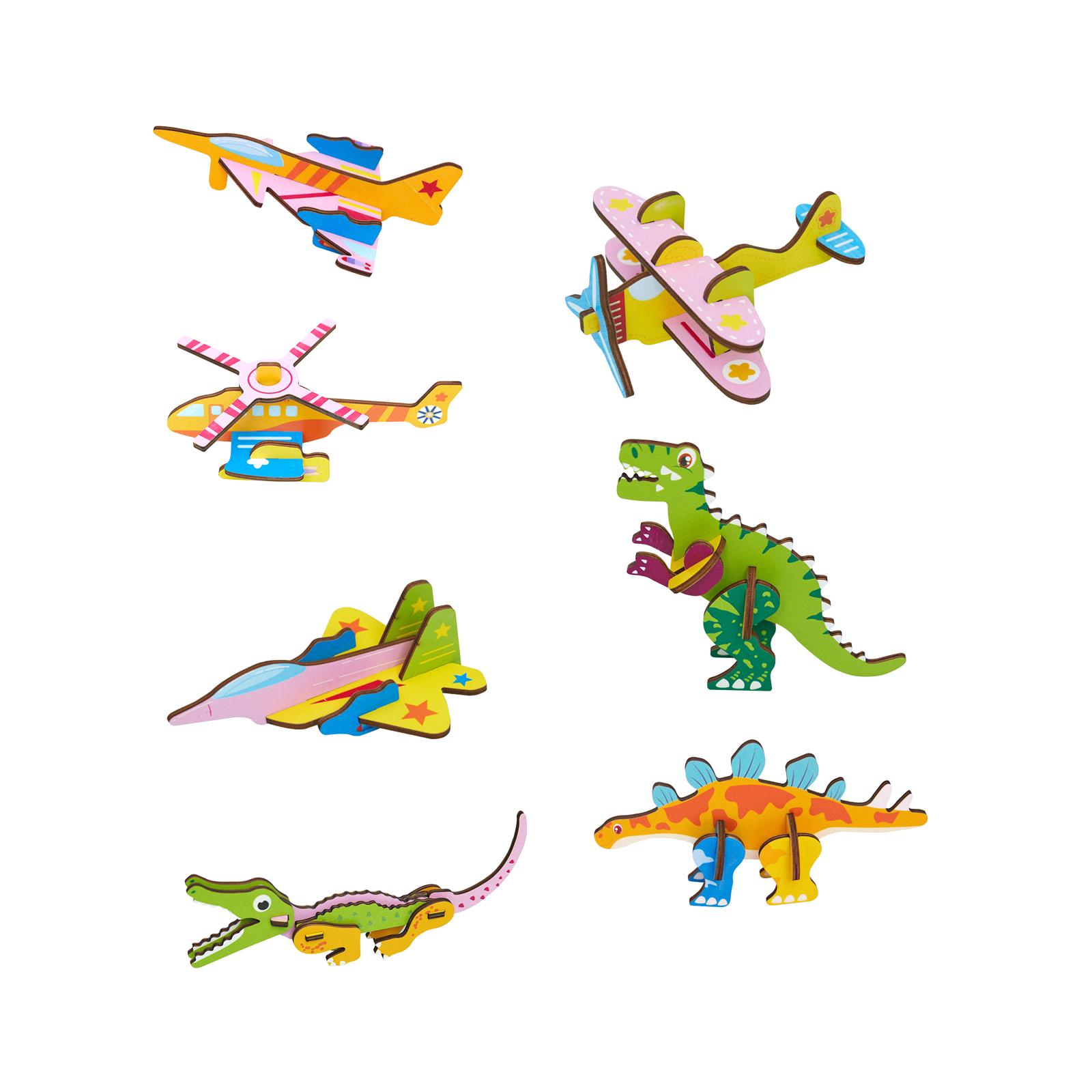 3D漫画木製インサートパズル、楽しいゲームアートクラフト、幼 - Art Craft For Kindergarten のレビューと価格