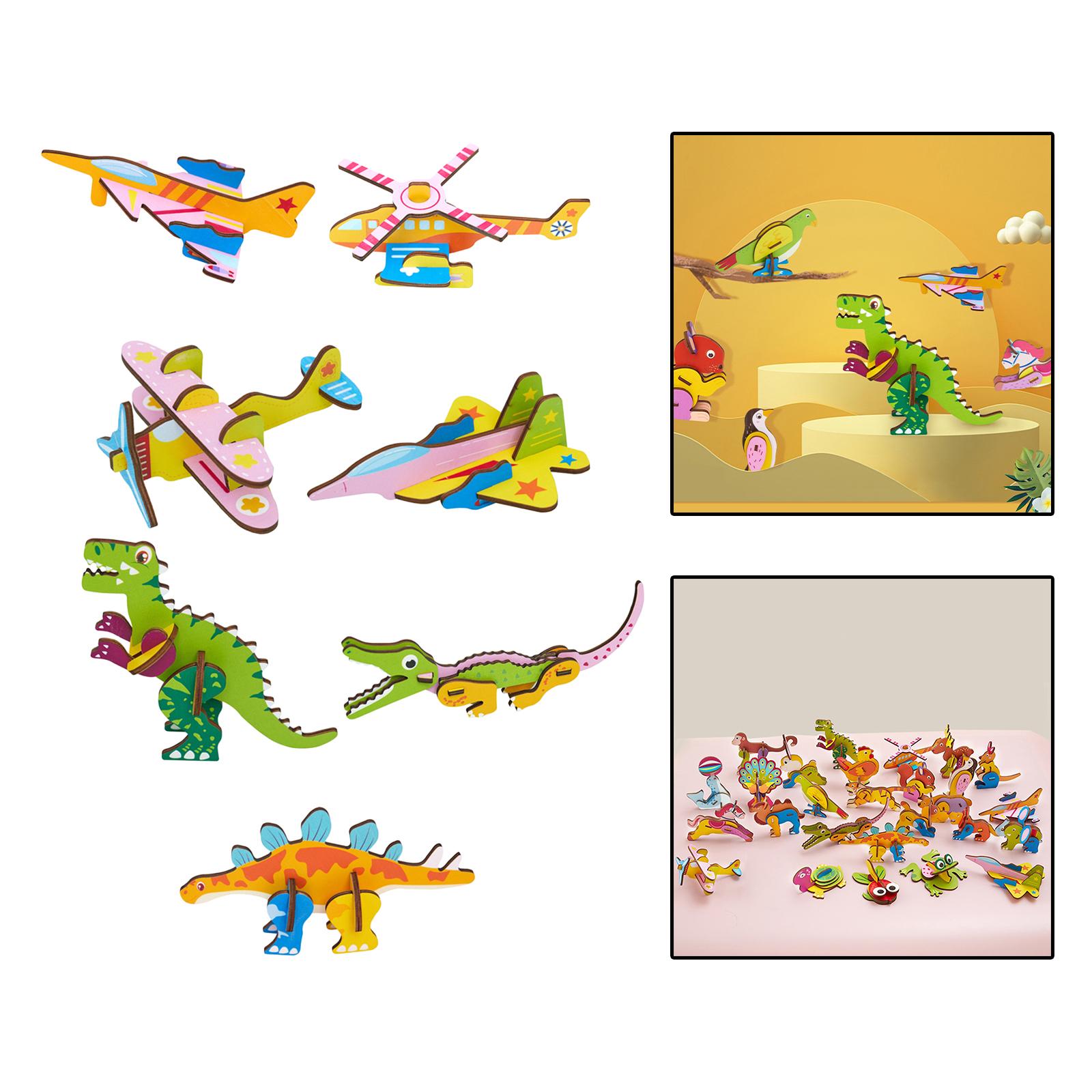 3D漫画木製インサートパズル、楽しいゲームアートクラフト、幼 - Art Craft For Kindergarten のレビューと価格
