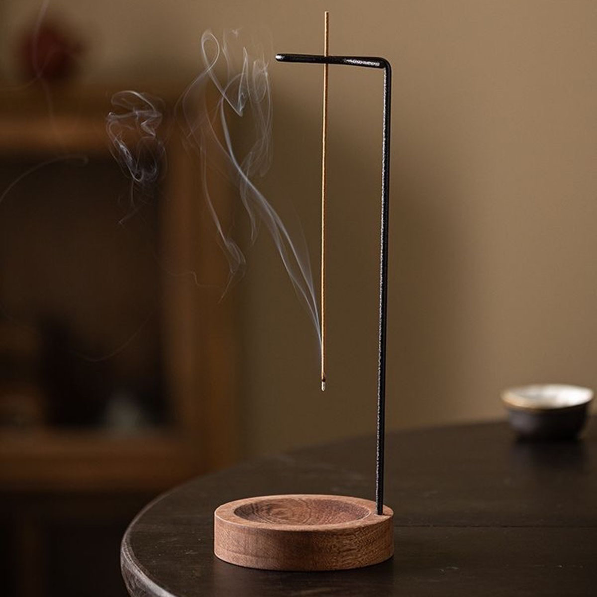 クリエイティブな逆さ香炉、線香立て、木製丸型香炉、寝室、家の - Art Craft Stick のレビューと価格