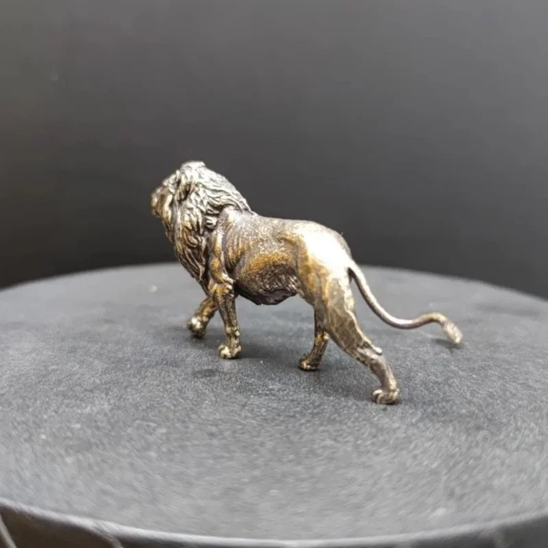 ミニ真鍮製ライオン彫刻クラフトキングライオン像、ティーペット - Art Craft Lion のレビューと価格