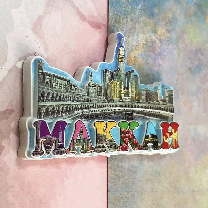 メッカ 3D 冷蔵庫マグネット観光土産冷蔵庫マグネット装飾用 - Art Craft Magnet のレビューと価格