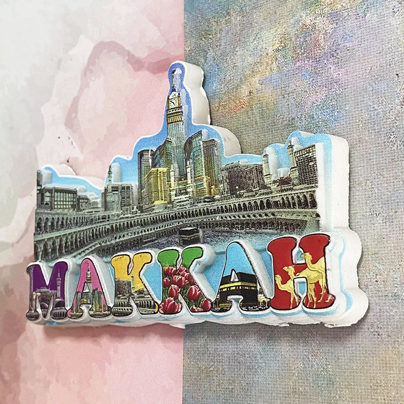 メッカ 3D 冷蔵庫マグネット観光土産冷蔵庫マグネット装飾用 - Art Craft Magnet のレビューと価格
