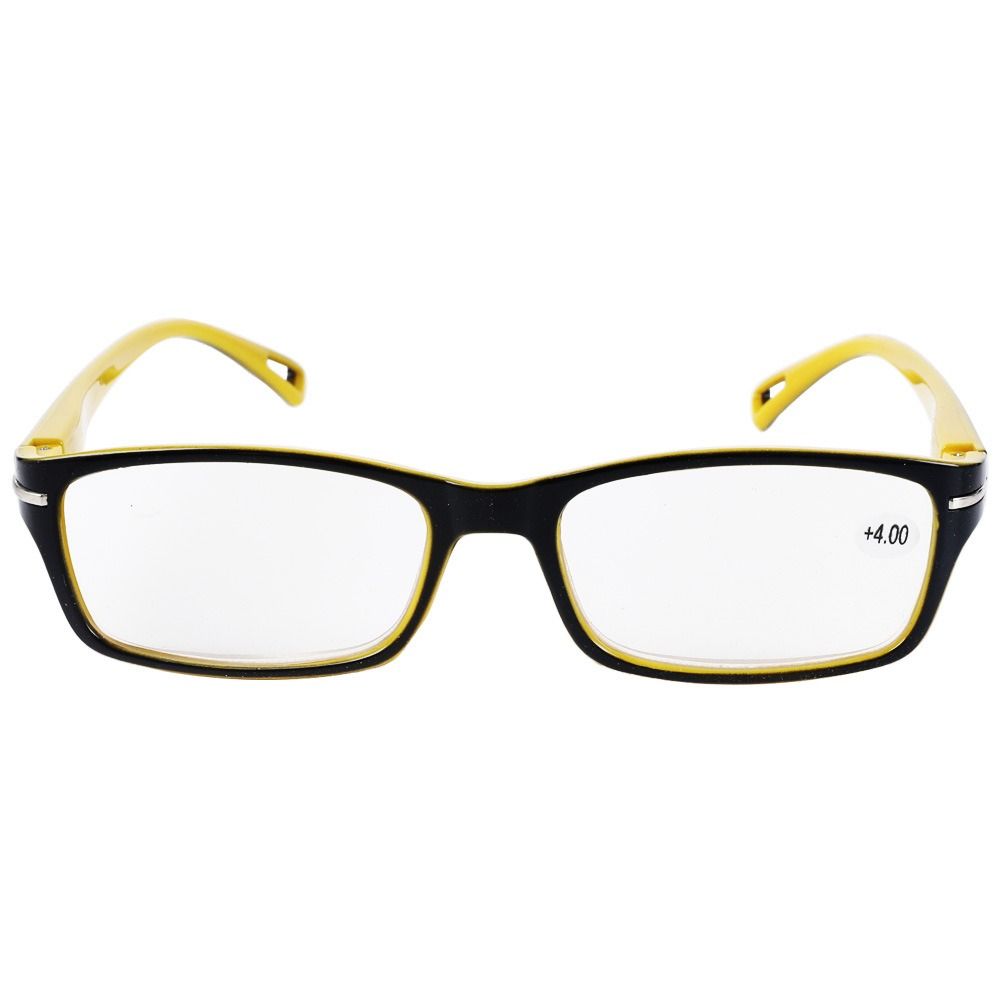 レトロなプラスチック製老眼鏡,長方形の老眼,装飾的な無地のガ - Art Craft Glasses のレビューと価格