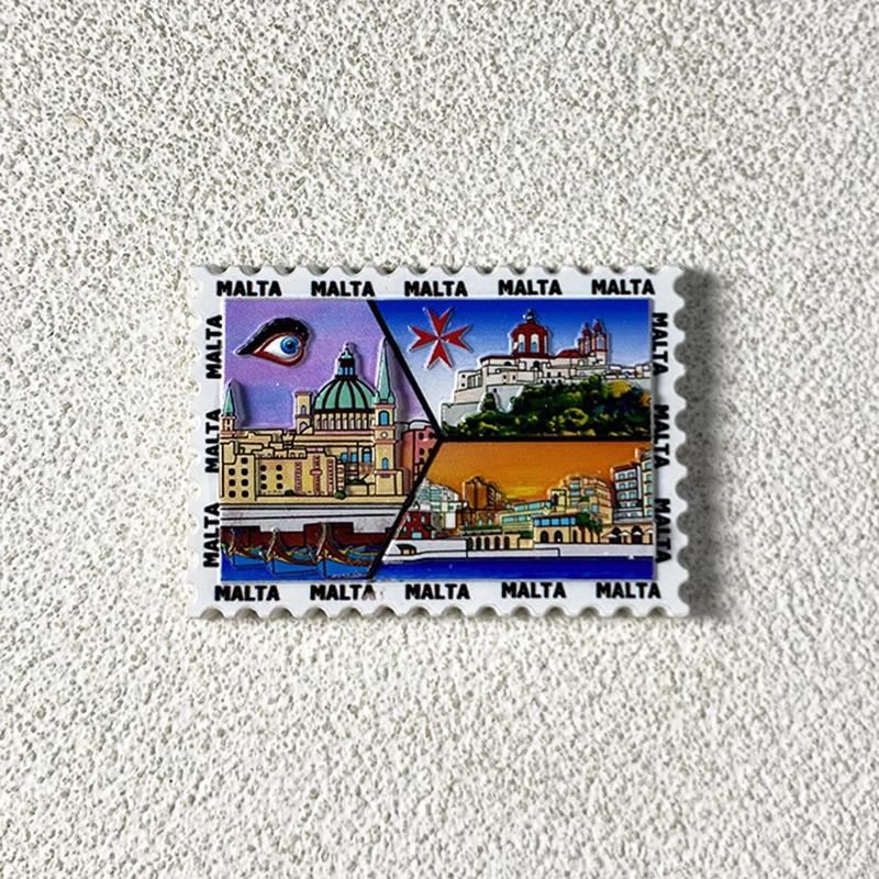 1個、マルタ観光土産、家の装飾品、工芸品、ギフト、建築、切手 - Art Craft Magnet のレビューと価格