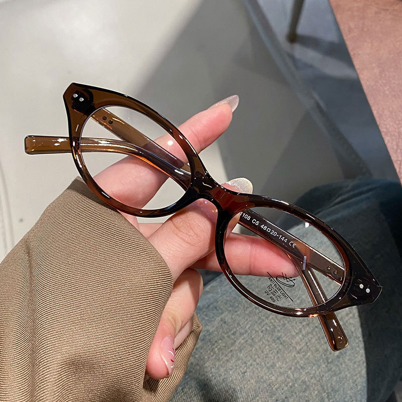 女性レトロ猫目メガネ Y2K ガールズキャンディーカラーフレ - Art Craft Glasses のレビューと価格