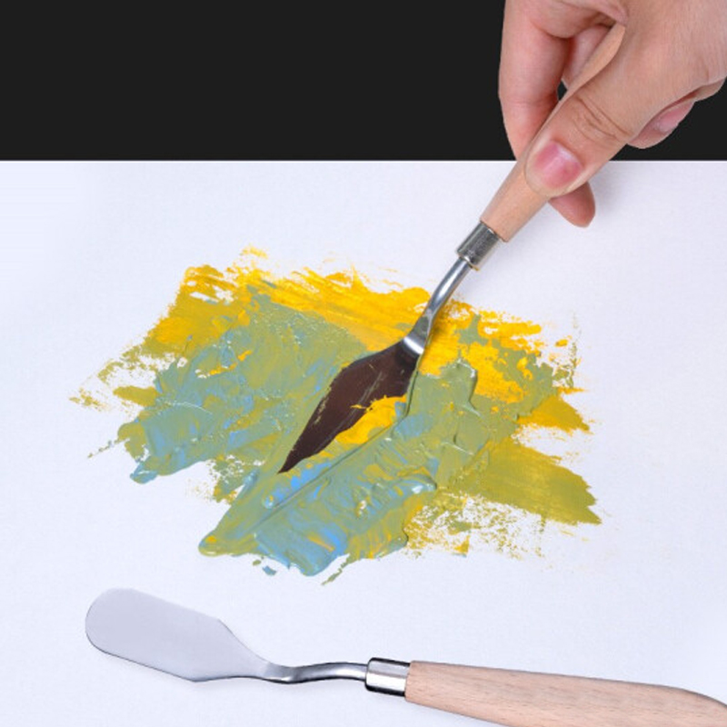 1-5個ビッグパレットナイフ油、キャンバス、アクリル画ツール - Painting Knife Palette のレビューと価格