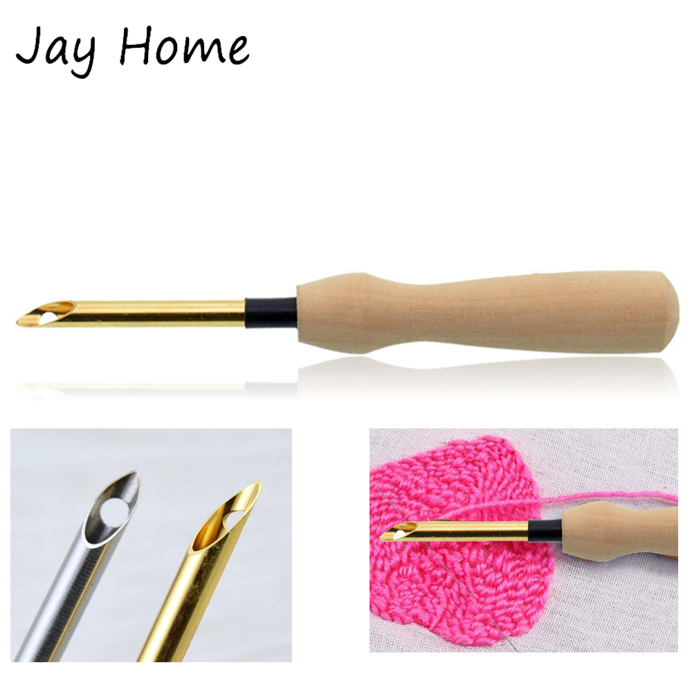 刺繍ステッチパンチ針突くクロスステッチツール編み針アート手作 - Punch Needle Kit のレビューと価格