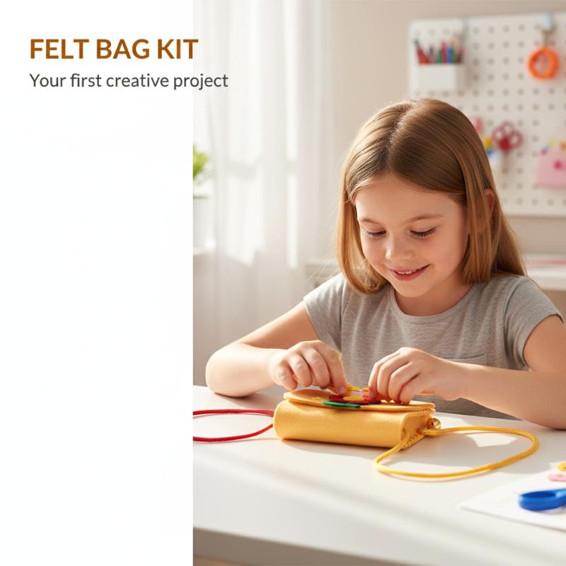 子供用フェルトバッグ製作キット DIYソーイングおもちゃ ア - Art Craft For Kindergarten のレビューと価格