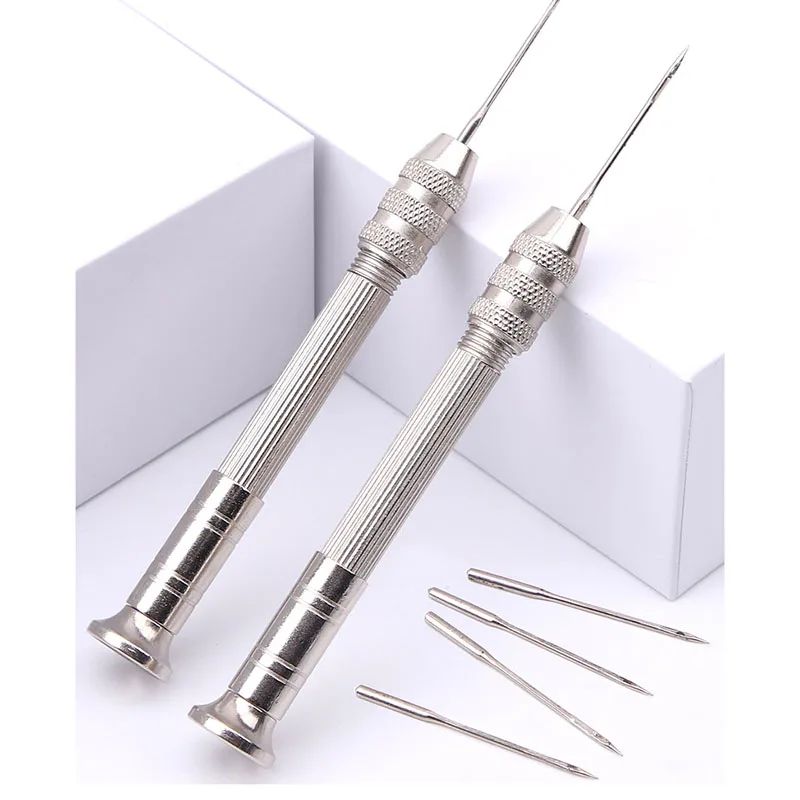 レザーソーイングキット,靴修理ツール,交換可能な多機能キット - Punch Needle Kit のレビューと価格