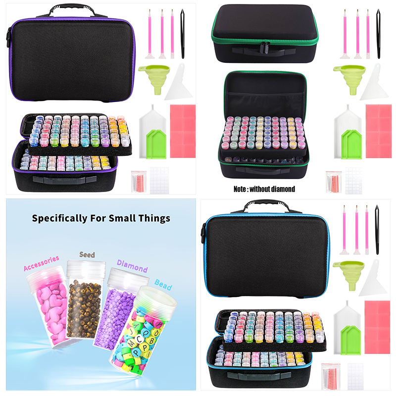 120スロットダイヤモンドペインティング収納容器、ダイヤモン - Art Craft Organizer のレビューと価格
