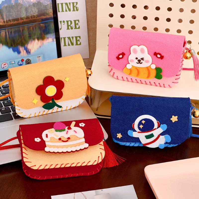 かわいいフェルトバッグ製作キット クラフトアートソーイングお - Art Craft For Kindergarten のレビューと価格