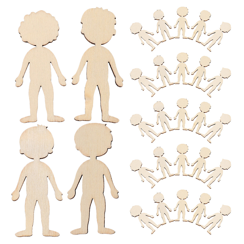 100個入り キッズペイント用カットアウト 未完成の滑らかな - Art Craft For Kindergarten のレビューと価格