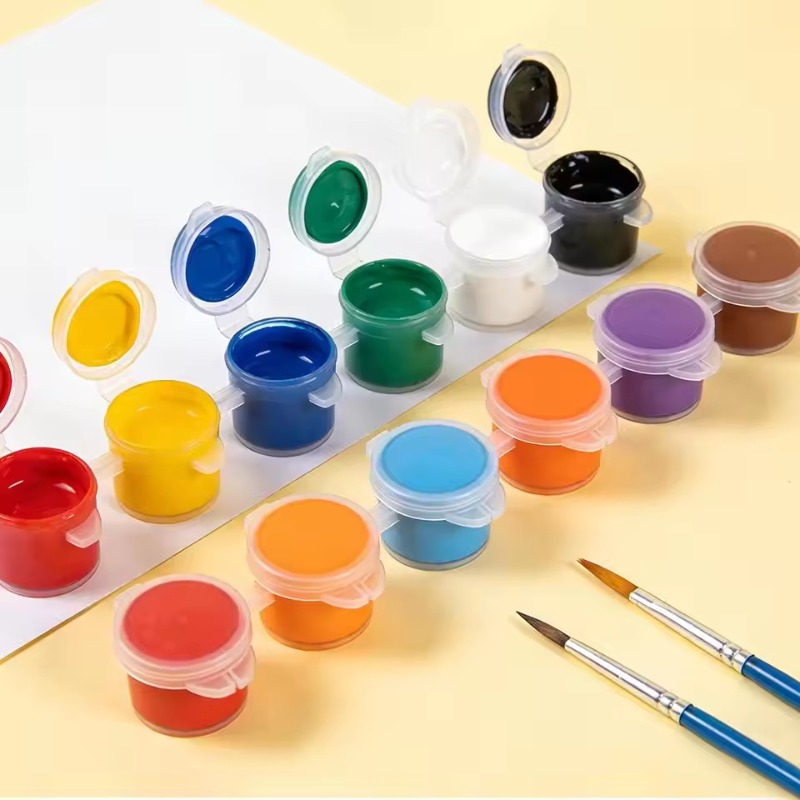 3/5ml 空のペイントポット 蓋付き アートクラフト用品  - Art Craft Organizer のレビューと価格