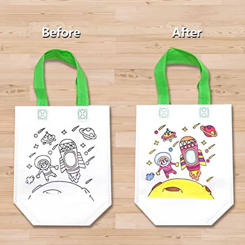 12 バッグ + 144 マーカー DIY グラフィティバッ - Art Craft Zebra のレビューと価格