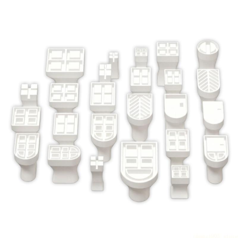 QX2E クラフトスタンパー金型セット 25 個プラスチック - Art Craft Description のレビューと価格