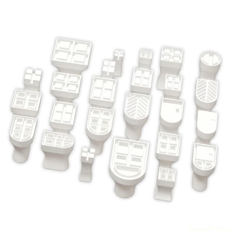 QX2E クラフトスタンパー金型セット 25 個プラスチック - Art Craft Description のレビューと価格
