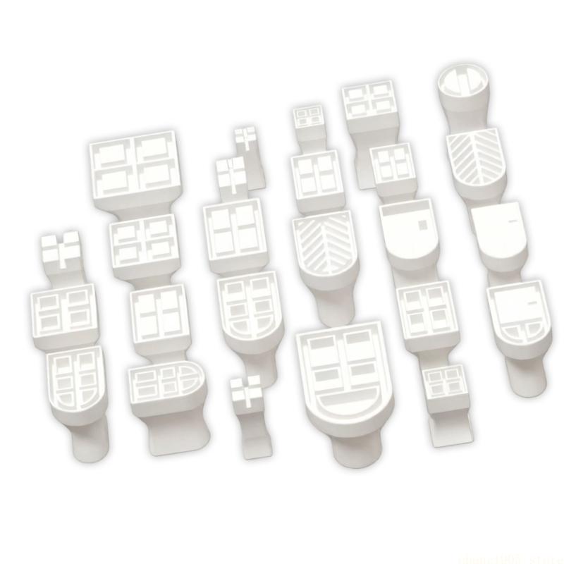 QX2E クラフトスタンパー金型セット 25 個プラスチック - Art Craft Description のレビューと価格