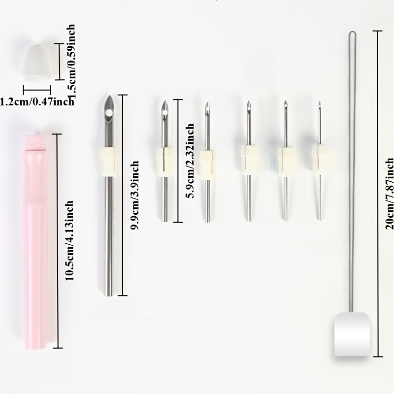 多用途パンチニードルセット - 交換可能なラグニードルチュー - Punch Needle Kit のレビューと価格