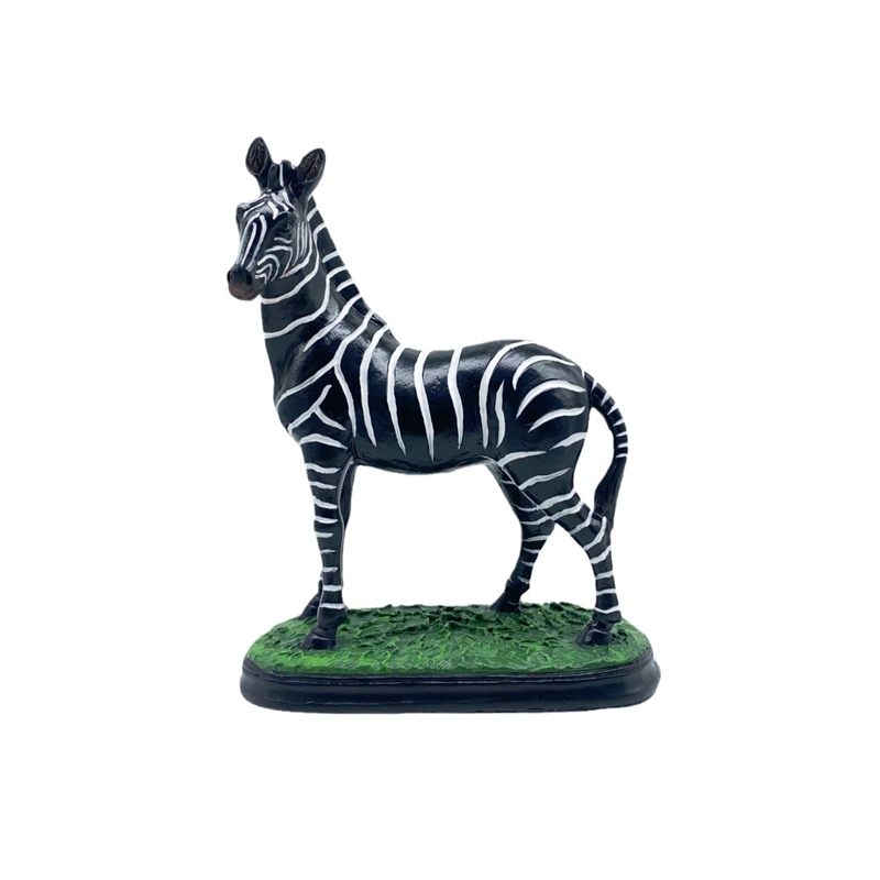 芸術的なゼブラ彫刻手作り樹脂クラフト玄関寝室リビングルーム研 - Art Craft Zebra のレビューと価格
