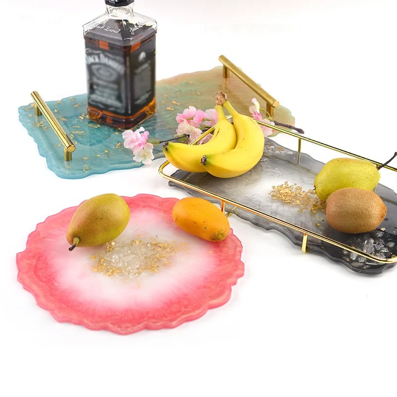 トレイエポキシ樹脂シリコンモールドDIY大型長方形ティープレ - Art Craft Things のレビューと価格