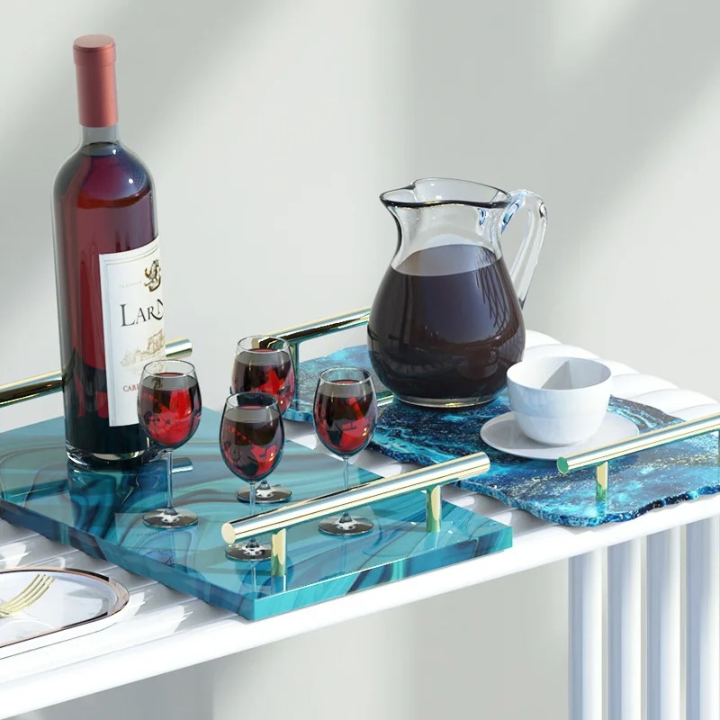 トレイエポキシ樹脂シリコンモールドDIY大型長方形ティープレ - Art Craft Things のレビューと価格