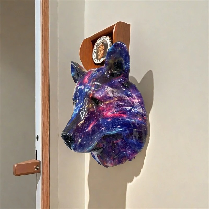 ヴィンテージスタイル樹脂製動物壁飾り　クリエイティブなライオ - Art Craft Lion のレビューと価格
