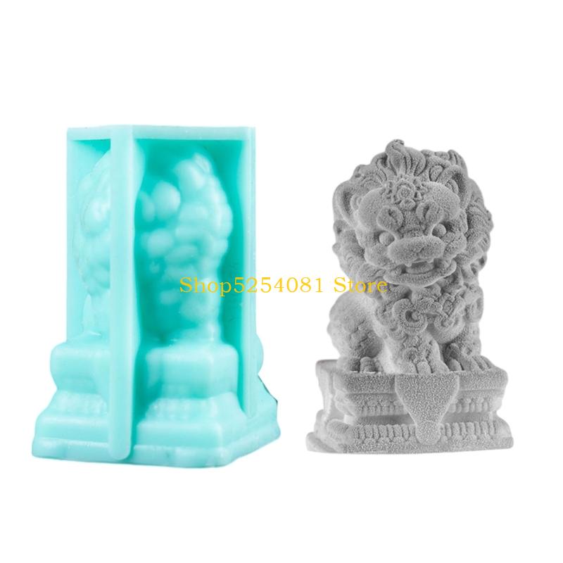 AXYC 食品グレードのシリコーン中国石ライオン型ベーキング - Art Craft Lion のレビューと価格