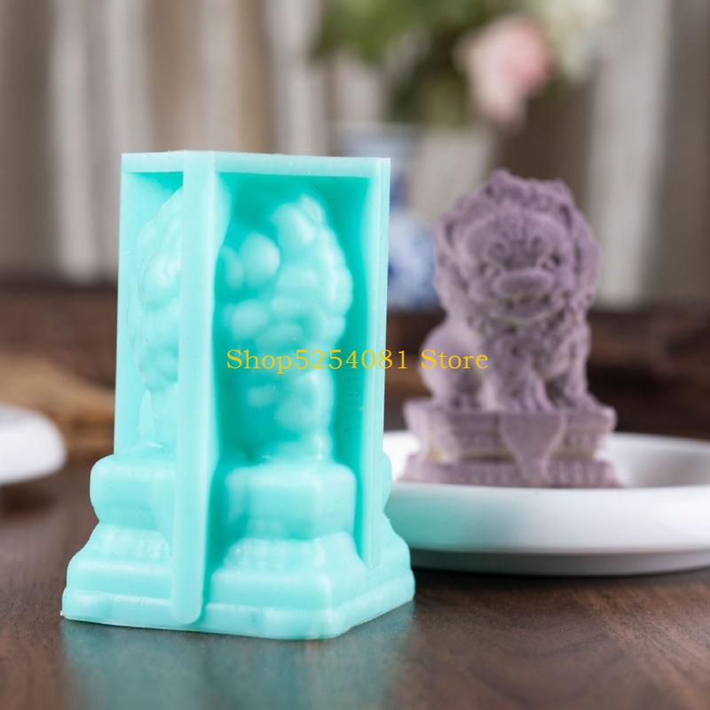 AXYC 食品グレードのシリコーン中国石ライオン型ベーキング - Art Craft Lion のレビューと価格