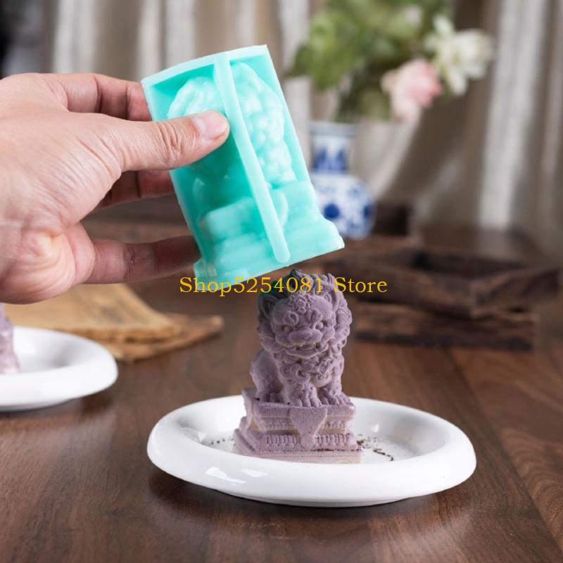 AXYC 食品グレードのシリコーン中国石ライオン型ベーキング - Art Craft Lion のレビューと価格
